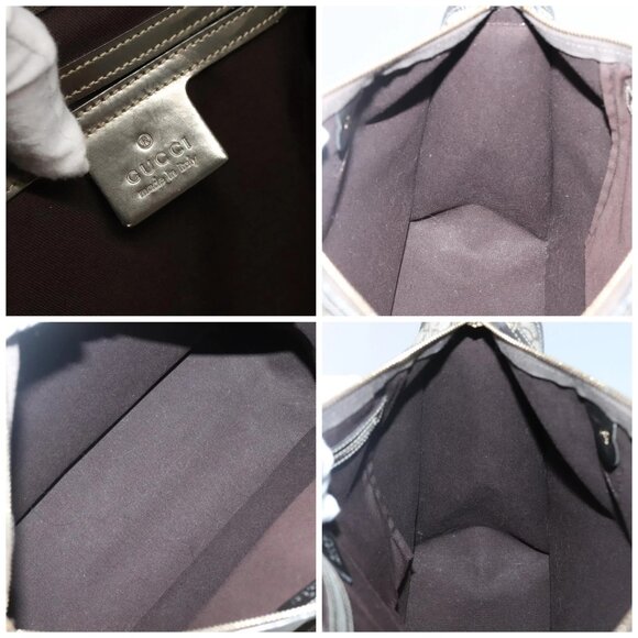 GUCCI GG Supreme Hand Bag PVC Beige Gold 190259 Auth ep10602 - Picture 15 of 16